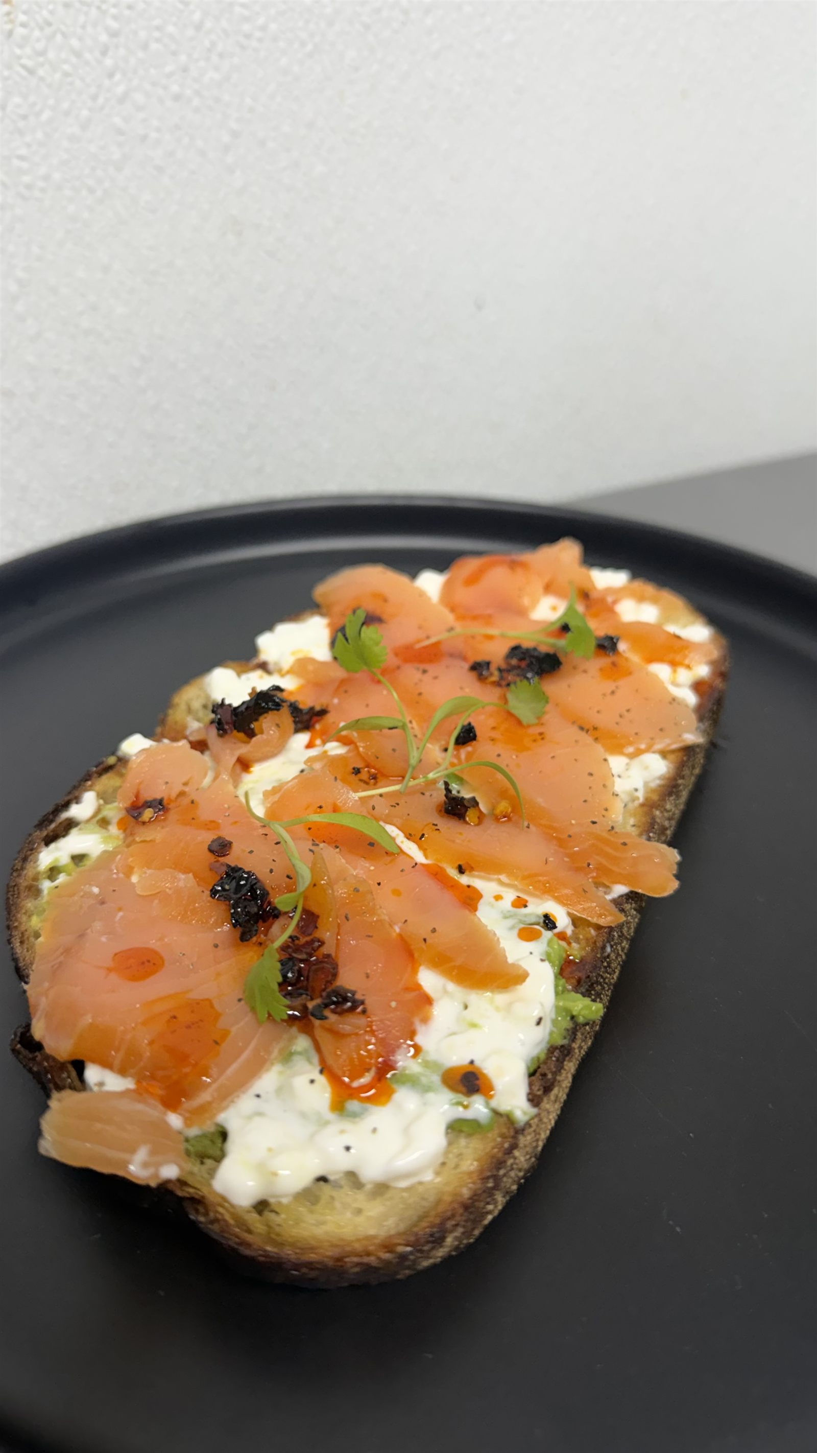 Smoked Salmon Toast